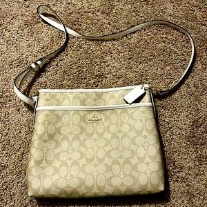 Coach cross body purse